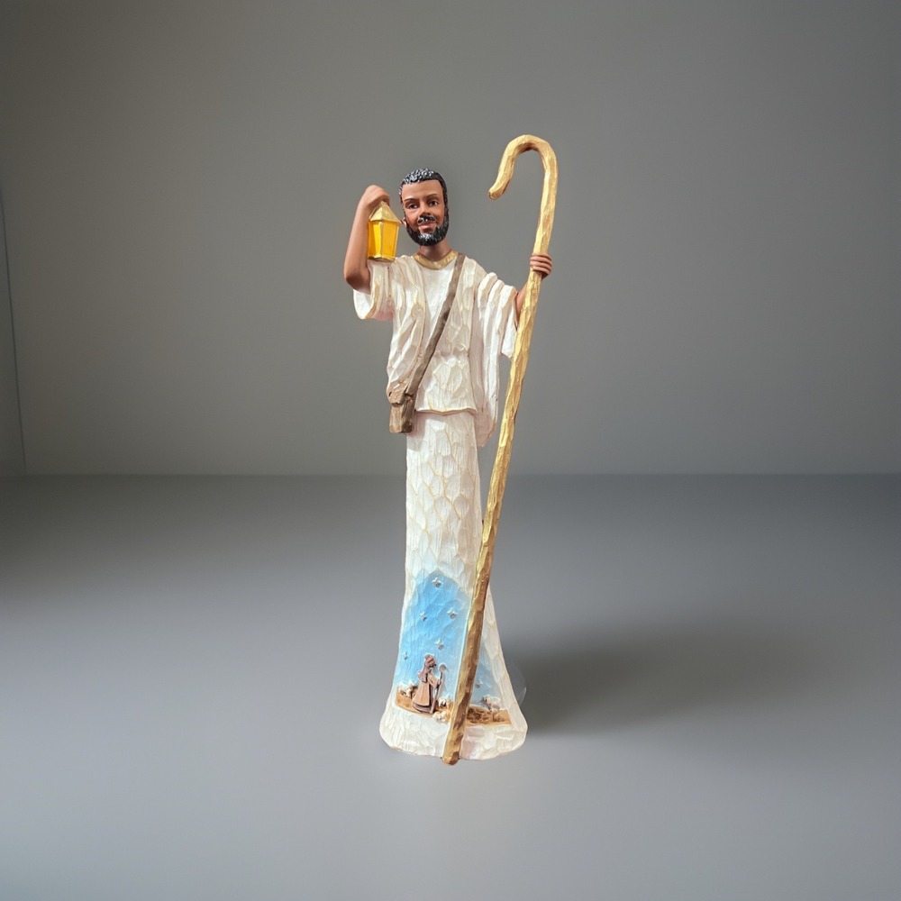 Hawthorne Village 2009 Thomas Kinkade Elegant Blessings Faithful Shepard A0155